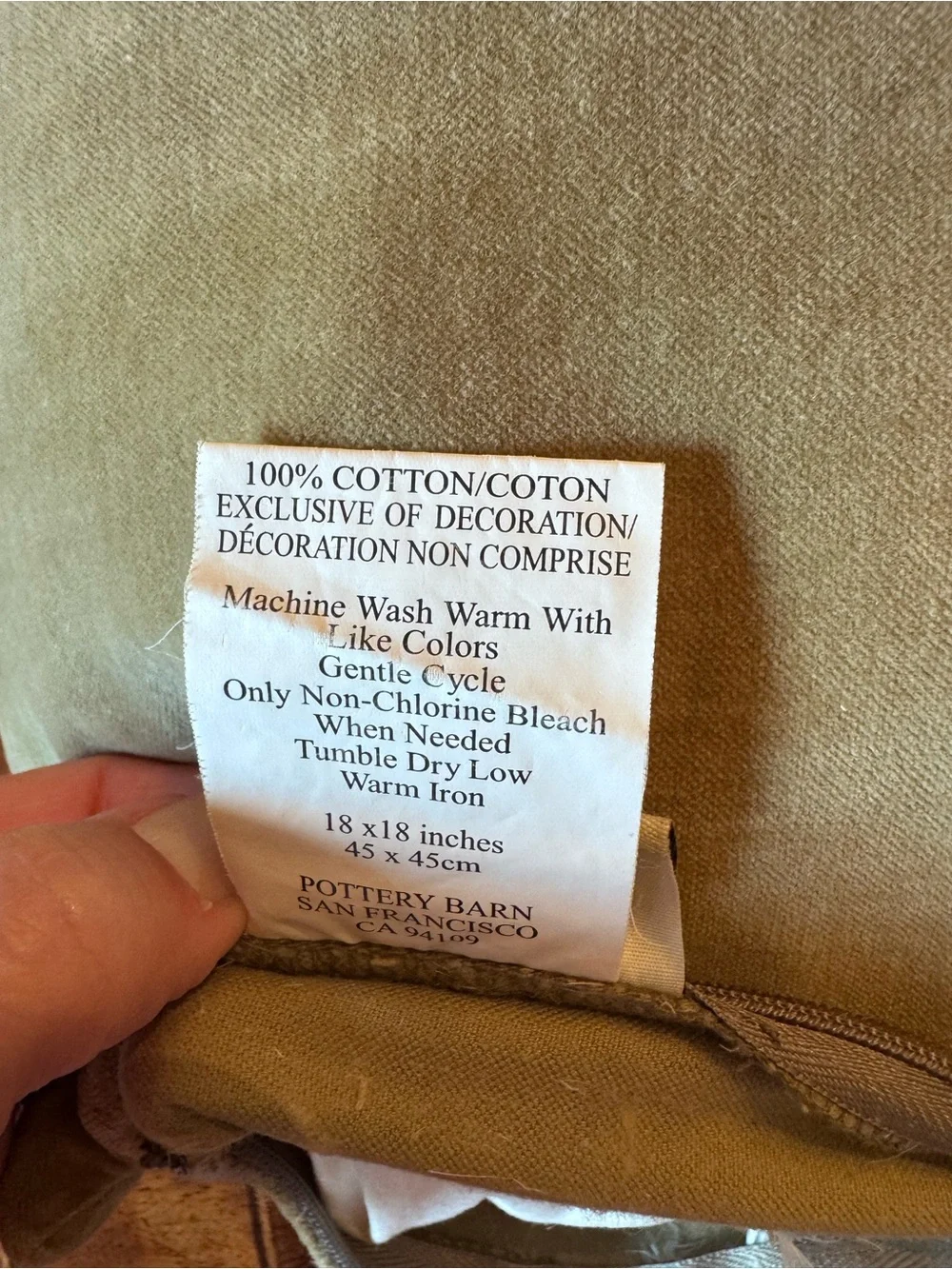 Pottery Barn Pillow Covers